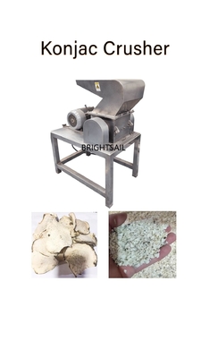 Fabbrica Granuli di Konjac secco Macchina trituratrice di alimenti macchina Brightsail Konjac secco trituratore grossolano