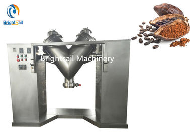 Latte in polvere in polvere della farina del cacao della macchina della polvere dell'alimento di forma di v che mescola 50-5000L