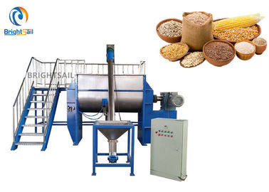 Miscelatore del nastro della farina di mais dell'alimentazione animale della macchina della polvere del grano del miscelatore di alta efficienza