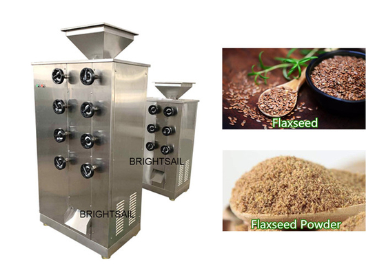 Smerigliatrice Machine della polvere di iso dell'alimento 50 - 500 chilogrammi per elaborazione del seme di lino di capacità di ora