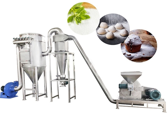 Industria alimentare Sugar Milling Machine 12 a 120 Mesh Powder Making