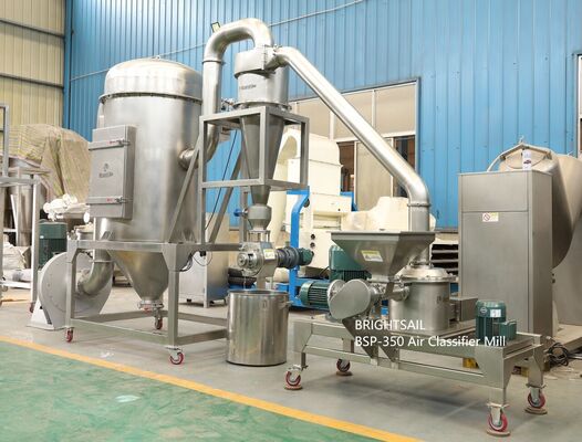 Grado alimentare Guar gomma polverizzatore tipo asciutto attrezzatura di triturazione superfine personalizzabile