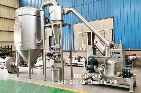 Mulino Classificatore ad Aria per Fertilizzanti Ultra-fini 10-50 Micron
