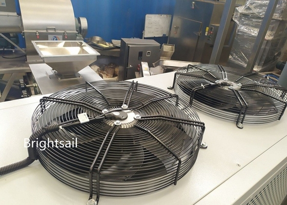 Alimento che schiaccia la macchina 28896 del dispositivo di raffreddamento di aria di industria a 120400 Kcal per capacità di refrigerazione di ora