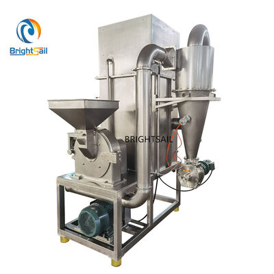 Macinino a turbina per soluzione industriale di macinazione di erbe e spezie con acetosa essiccata